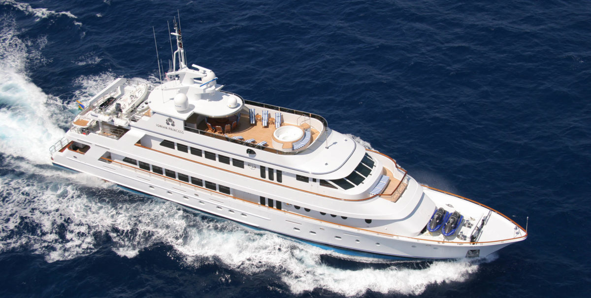 charter yacht athens