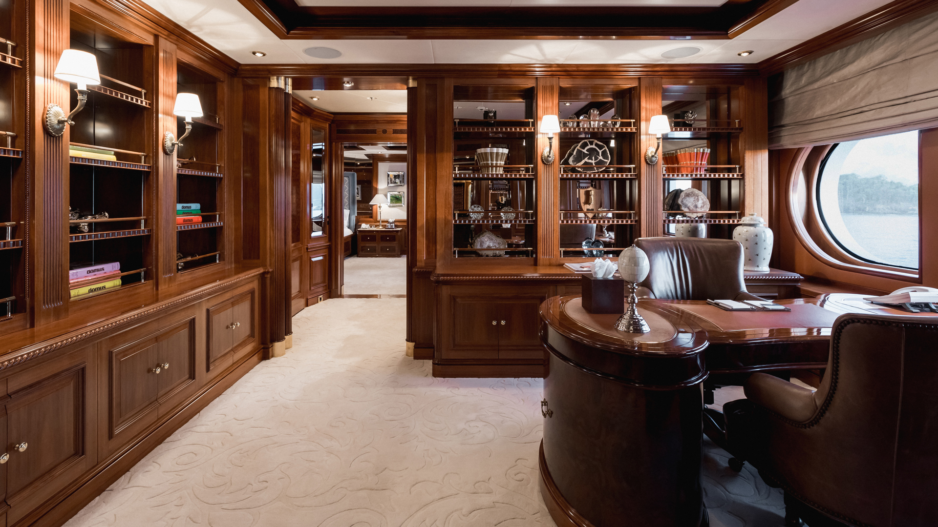 Main deck master suite study