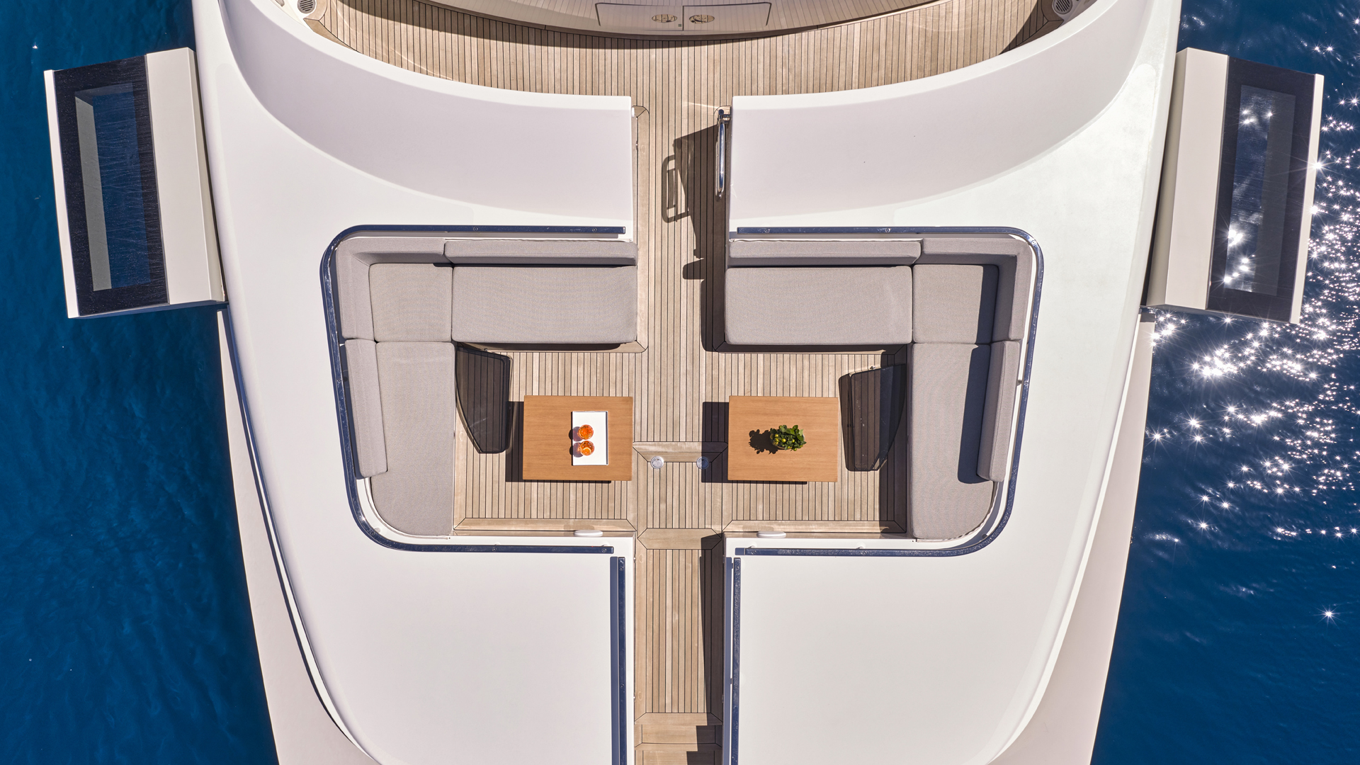 Aerial View - Bow Lounge Area