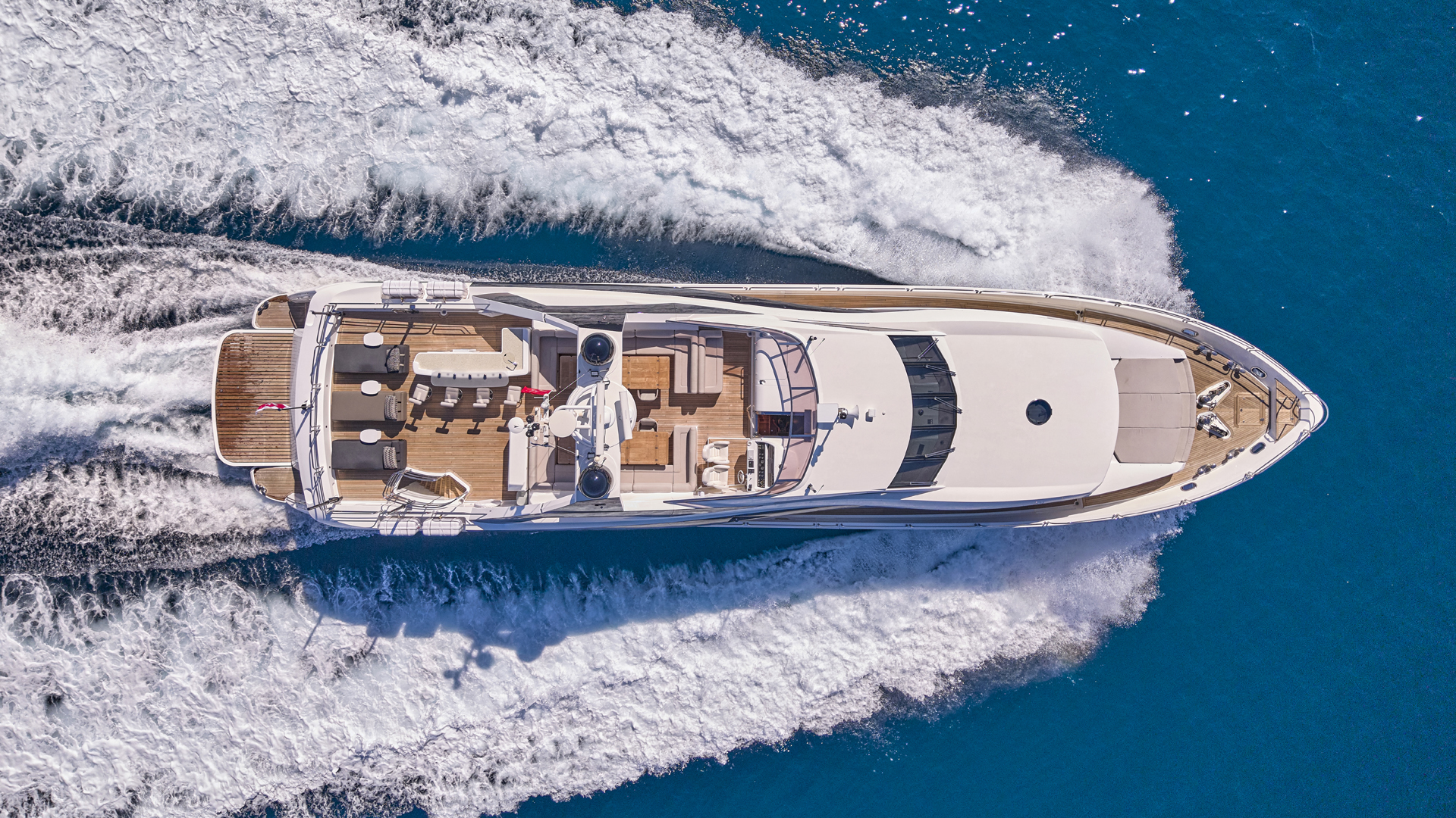 Cruising - Aerial Shot