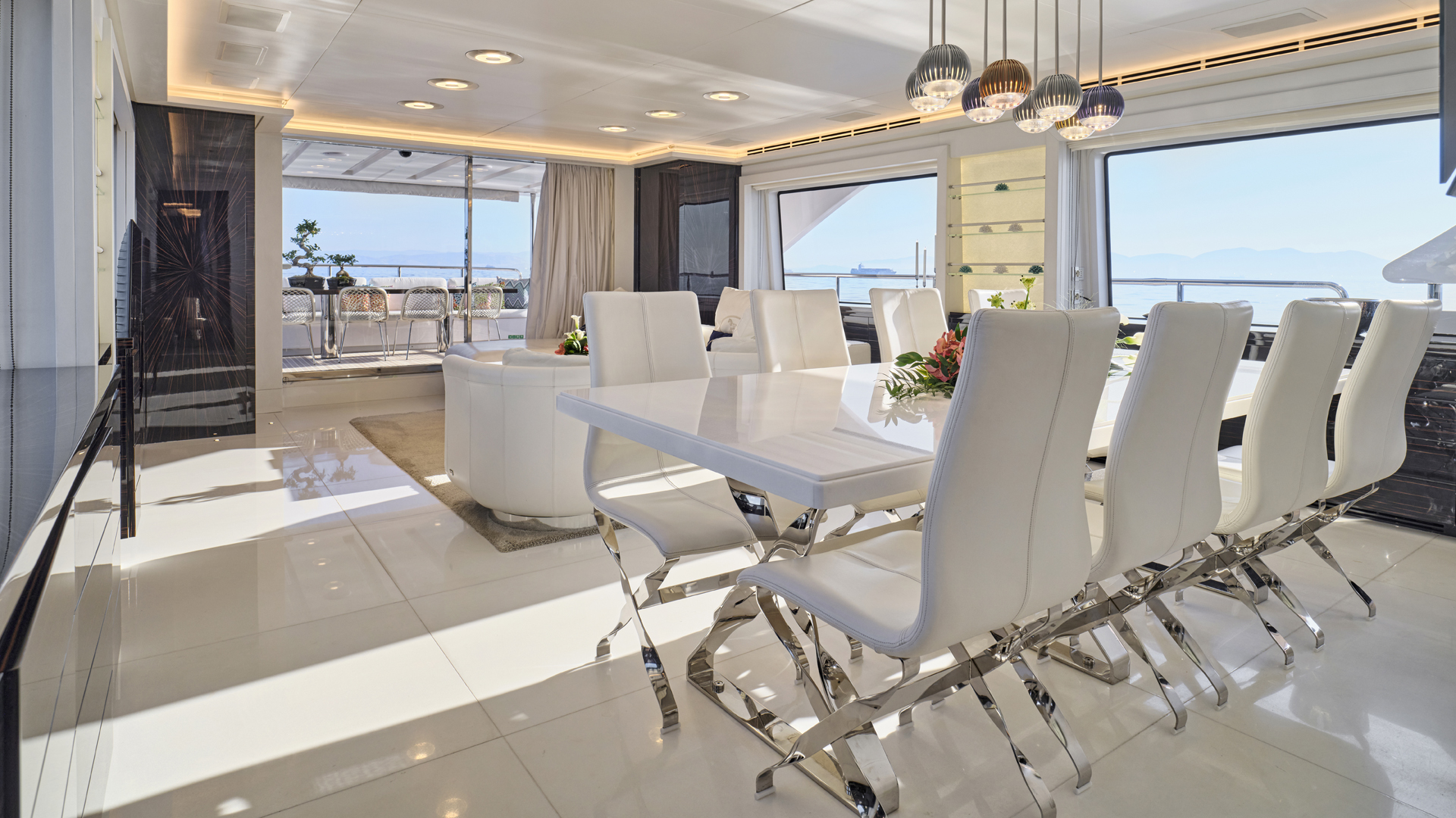 Main Salon - Dining Table