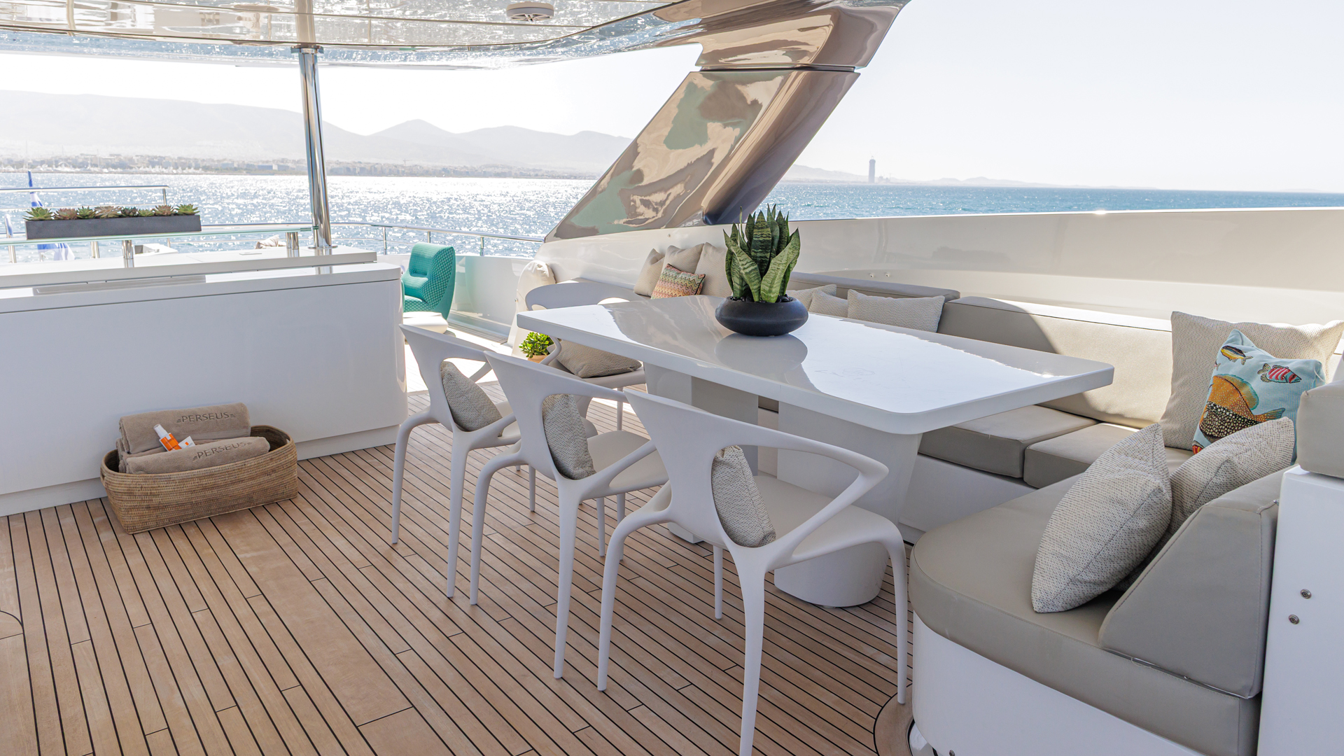 Sundeck Dining Area