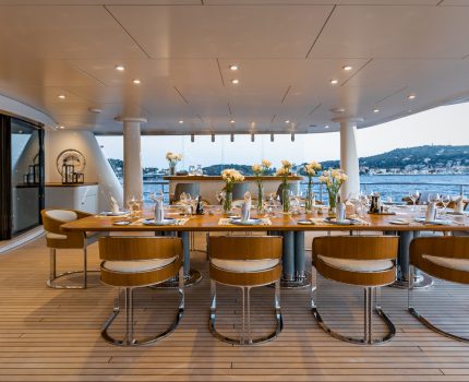 Bridge Deck Aft Dining