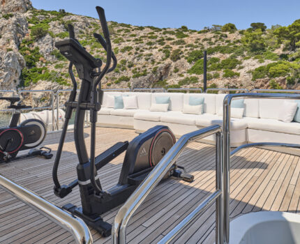 Upper Deck Aft - Gym Equipment