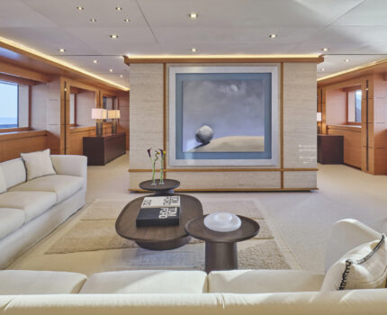 Main Salon Lounge & Bar Area