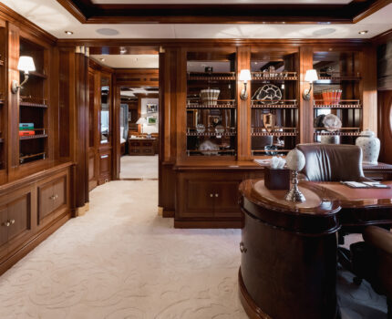 Main deck master suite study