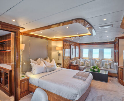 Master Suite on lower deck