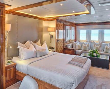 Master Suite on lower deck