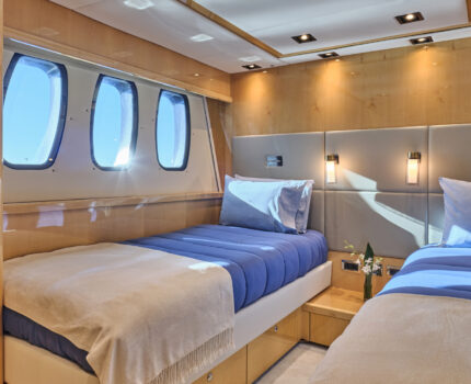 Twin Stateroom - Convertible to Double Stateroom