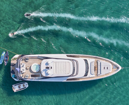 Aerial View with Water Toys