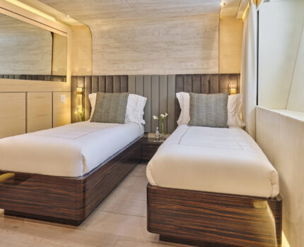 Convertible Twin Stateroom I with an additional pullman berth