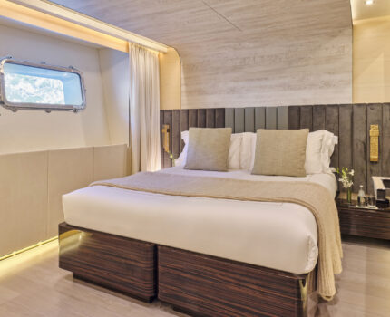 Convertible Twin Stateroom II with an additional pullman berth