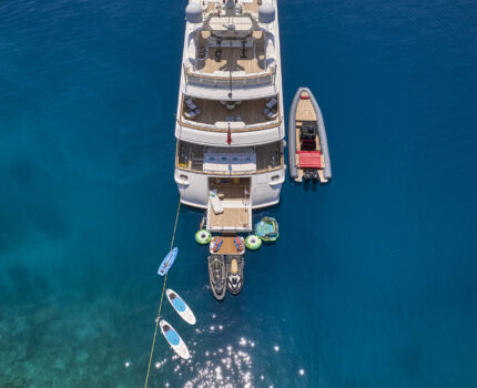 Water Toys - Aerial Shot
