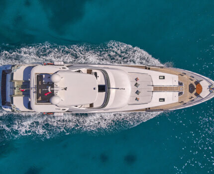Cruising - Aerial shot