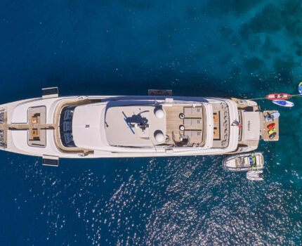 Aerial Shot - At Anchor