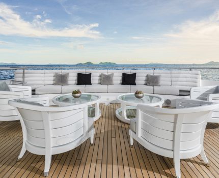 Sundeck Aft Lounge Area