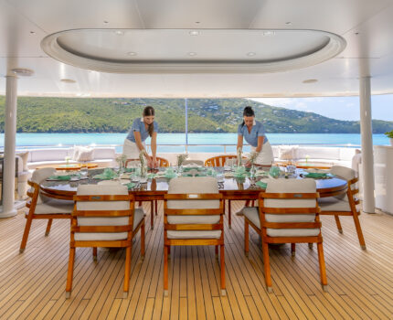 Bridge Deck Aft Al Fresco Dining