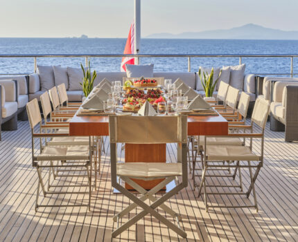 Upper Deck Dining Area