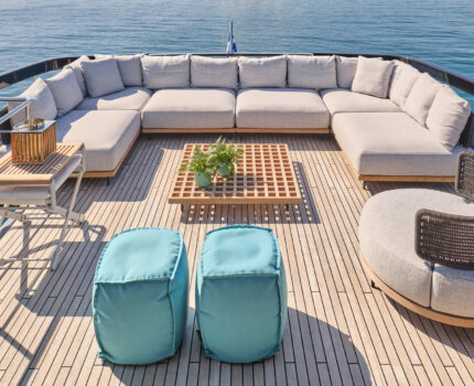 Sundeck Aft Lounge Area