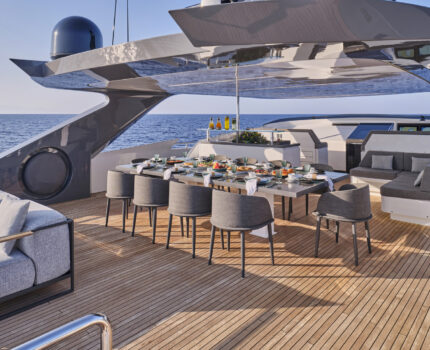 Upper Deck Dining Area