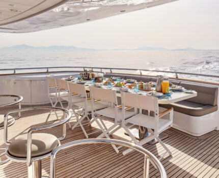 Main Deck Aft Breakfast Al Fresco