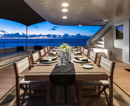 Upper Deck Aft | Dine Al Fresco