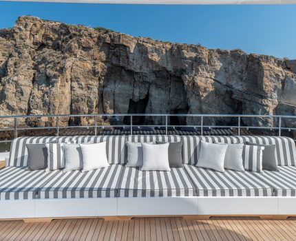 Sundeck Aft Lounge Area